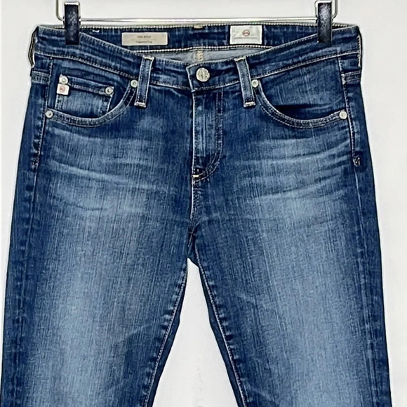 AG Adriano Goldschmied The Stilt Cigarette Leg Jeans - Size 27 - Picture 3 of 8